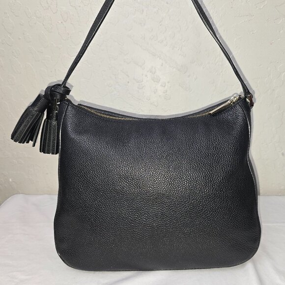 Kate Spade Orchard Street Treana Black Pebble Grain Leather Hobo Shoulder Bag - Picture 4 of 15
